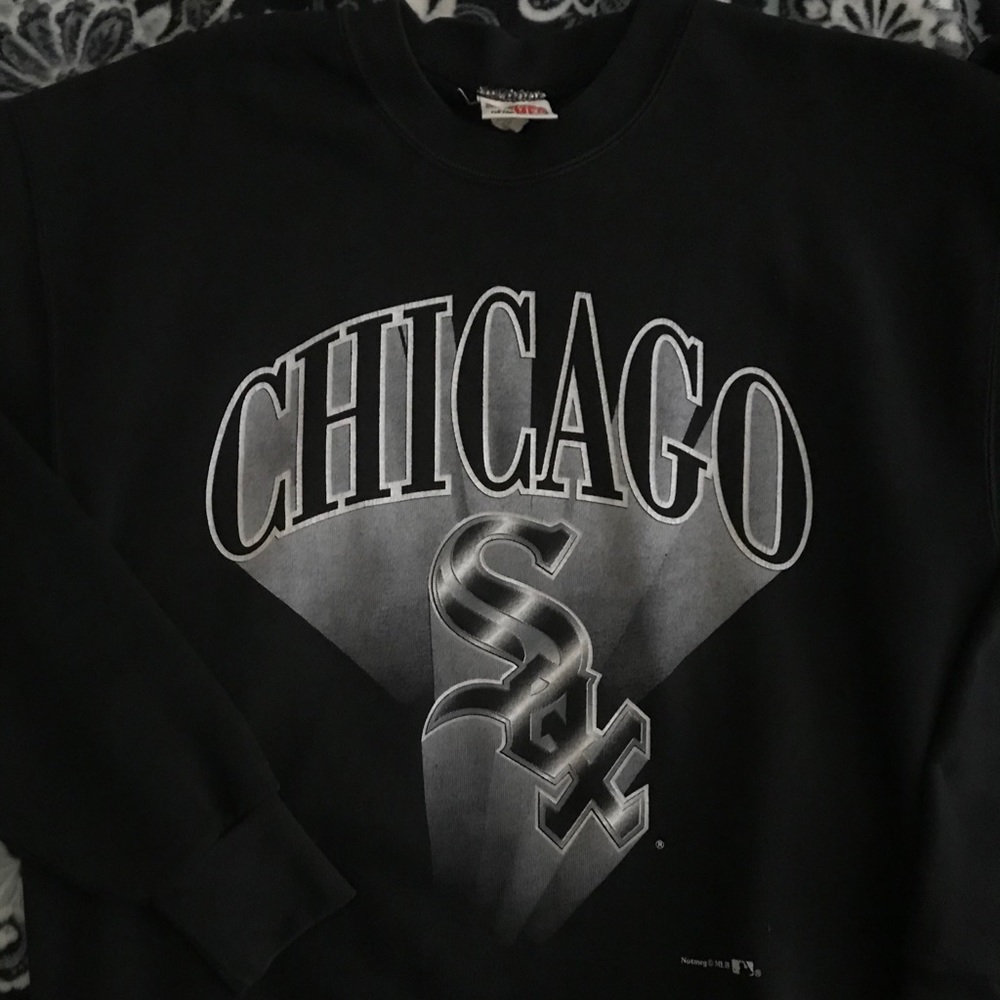 vintage chicago white sox crewneck